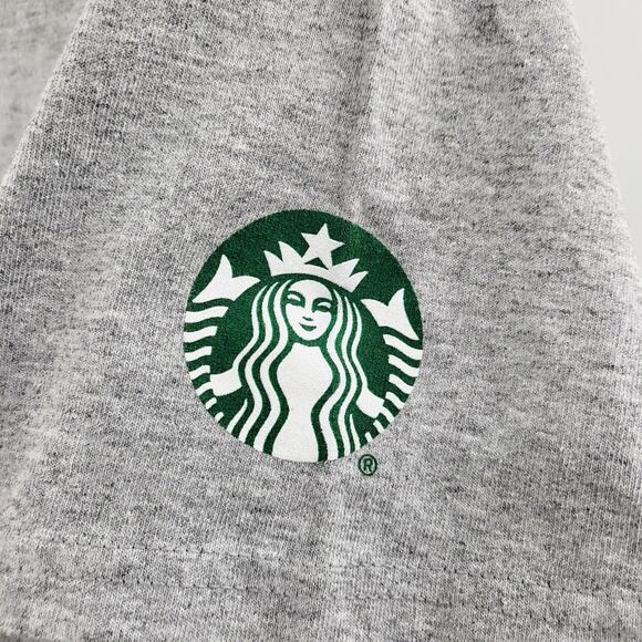 Starbucks 50 Year Anniversary 1971 - 2021 Gray Crewneck Graphic T-Shirt Size L - Picture 5 of 8
